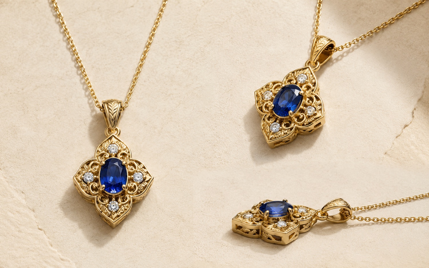 mulapis 生成的多角度珠寶產品圖